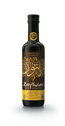 Palestinian olive oil is renowned for its pungent, peppery flavour - and Zaytoun works with some of the finest olive growers in 