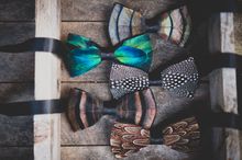 Brackish Feather Bow Ties Made in Charleston
