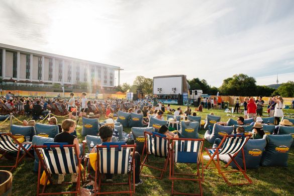 Ben & Jerry’s Openair Cinemas isa a crowd favourite in Canberra.