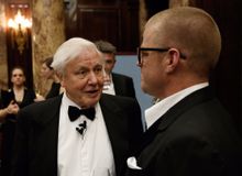Sir David Attenborough and chef Heston Blumenthal enjoy a special screening of David Attenborough’s new series on the Great Barr