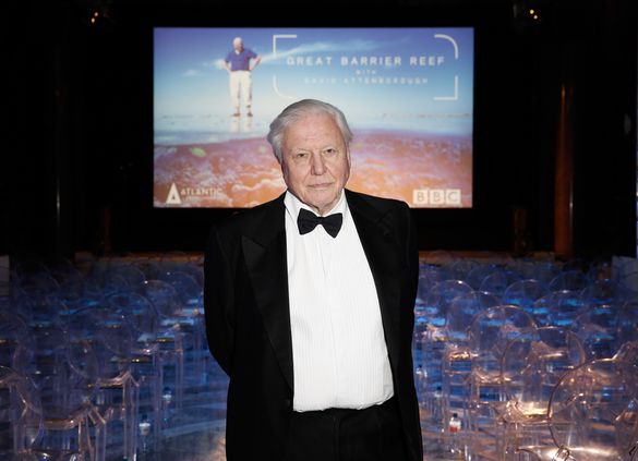 Sir David Attenborough at a special screening event of his new series on the Great Barrier Reef (produced by Atlantic Production Sir David Attenborough at a special screening event of his new series on the Great Barrier Reef (produced by Atlantic Production