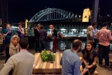 The Theatre Bar at the End of the Wharf NYE