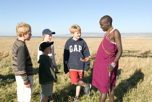Family safari Masai immersion