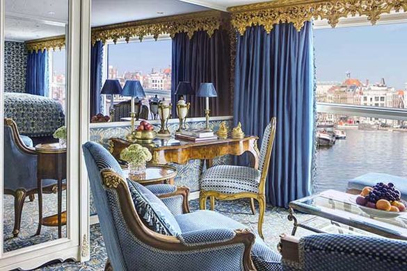 The Royal Suite on the S.S. Maria Theresa