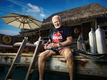 Buzz Aldrin Gili Lankanfushi scuba diving
