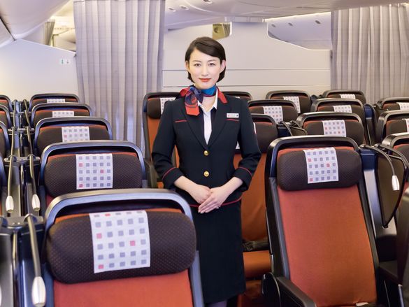 Premium Economy Class cabin