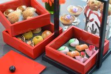 Red Box Chinese Tea Set at InterContinental Hong Kong's Lobby Lounge