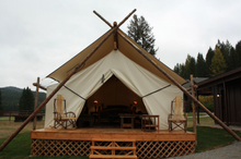 Bar W Guest Ranch, glamping, Montana, 
