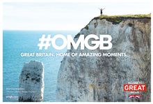 National tourism board, VisitBritain, launches its 2016 campaign, “Home of Amazing Moments” which encourages Americans to share 