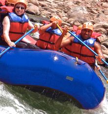 Traveleyes white water rafting