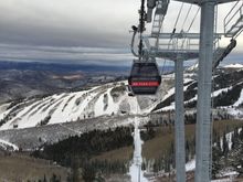 The new Quiksilver gondola, Park City