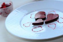 SPOON by Alain Ducasse- Valentine's Dinner Dessert- Chocolate Raspberry