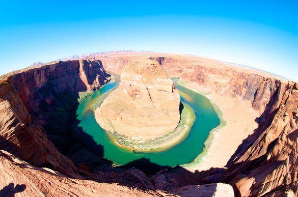 Visit Horsehoe Bend during Grand American Adventures' 'Western Dream' tour 
