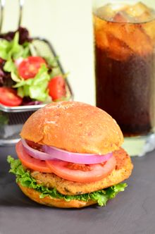 W Taipei Sticky Tofu Burger