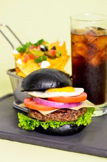 Ground American Choice Chunk Burger