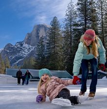 Ice Skating at Curry Village