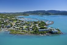 Airlie Beach aerial