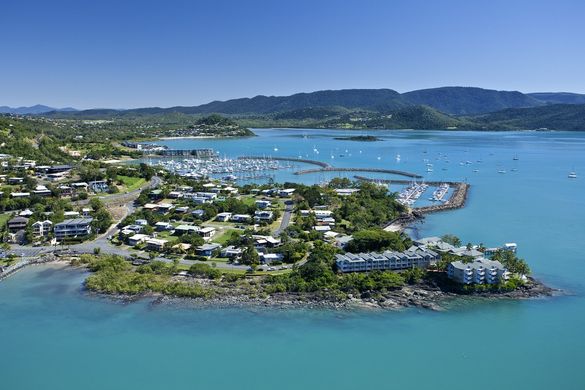 Airlie Beach aerial