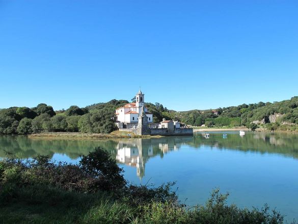 Dolores Chapel in Asturias, Camino del Norte