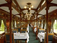 Rovos Rail dining, South Africa