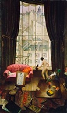 CRW Nevinson Studio in Montparnasse 1926 Presented by HG Wells 1927 © Tate London, 2015