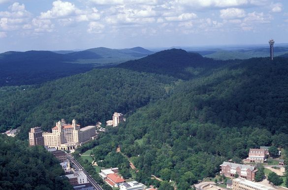 Hot Springs National Park, Ouachita Mountains