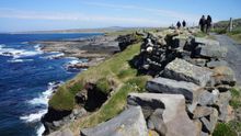 Walking the Burren Way from the Cliffs of Moher to Doolin, Wild Atlantic Way, Ireland