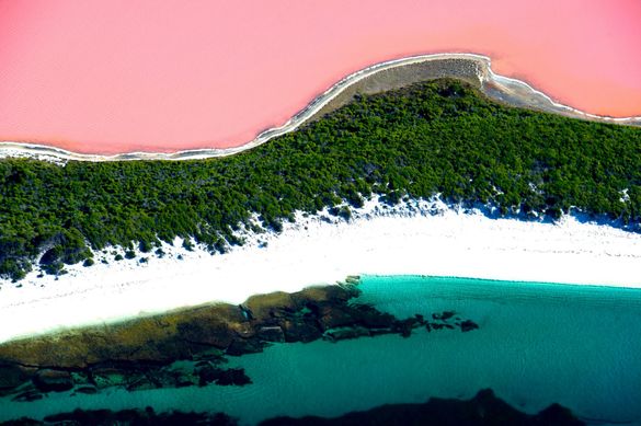 see the bubblegum pink Lake Hillier on a new scenic flight