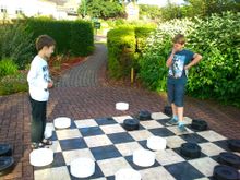 Family Giant Chess at Carden Park