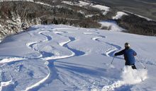 Skiing in Jackson Hole, Wyoming