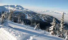 Off piste in Whistler