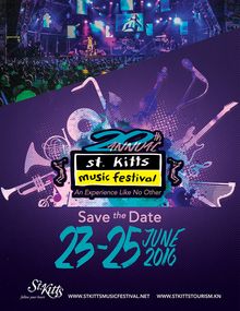 St. Kitts Music Festival - Save the Date