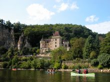 Le Chateau de la Malartrie from the lake
