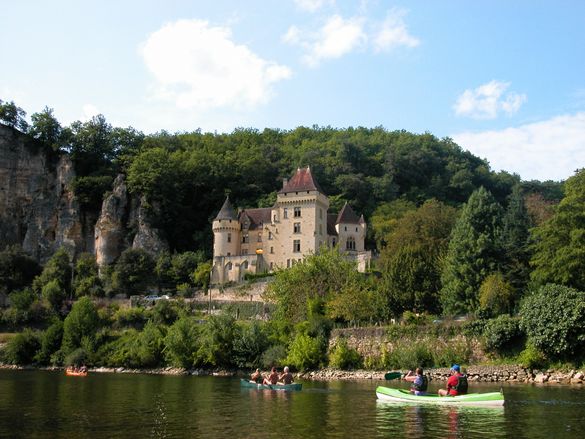 Le Chateau de la Malartrie from the lake
