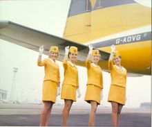 Monarch Cabin Crew 1968