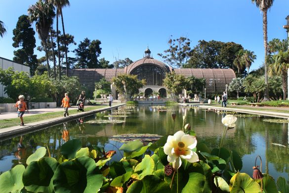San Diego's Balboa Park in spring