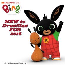 Bing and Flop will visit Drusillas Park on three dates in 2016