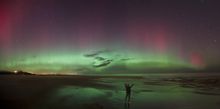Aurora Borealis at Cresswell Beach