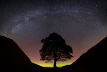 Milky Way over Sycamore Gap