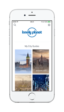 Lonely Planet Guides App - Cities List