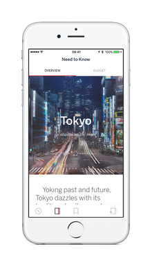 Lonely Planet Guides App - Tokyo