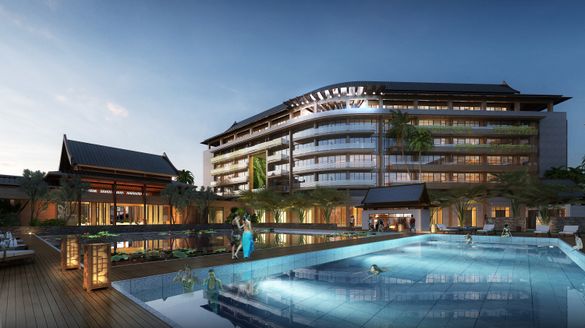 Perspective image of Dusit Devarana Resort, Haikou West
