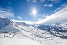 Late season skiing