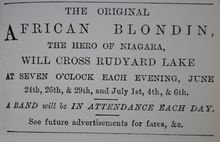 Archive advertisment from Rudyard Lake Archive