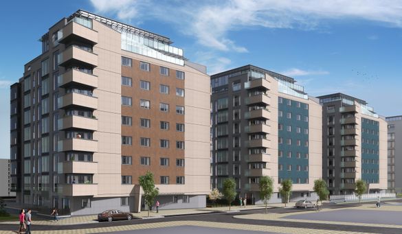 Bellway The Pavilions new phase 2015 CGI 