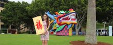 Giga Selfie for Chinese New Year Celebrations