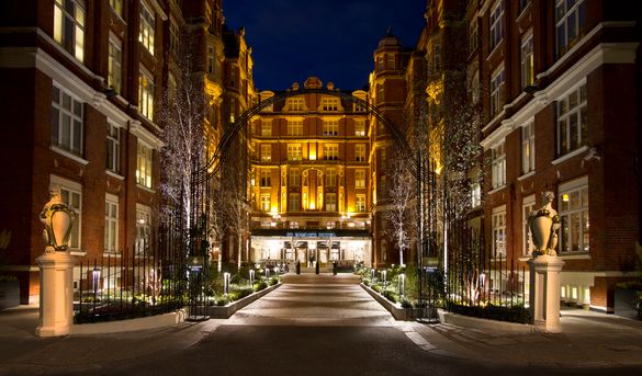 Nightime Exterior Of The St Ermin's Hotel