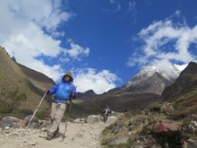 Expert adventure guide Dalmiro Portillo leads the Salkantay Trek.