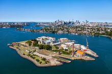 Cockatoo Island aerial Credit Mark Merton