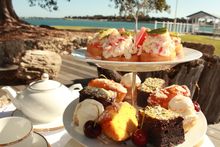 High Tea under the Fig Tree event during the Channel Seven Mandurah Crab Fest 2016 presented by LiveLighter.